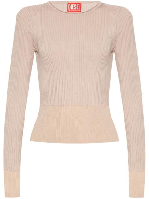 Diesel M-Sleshs knitted top