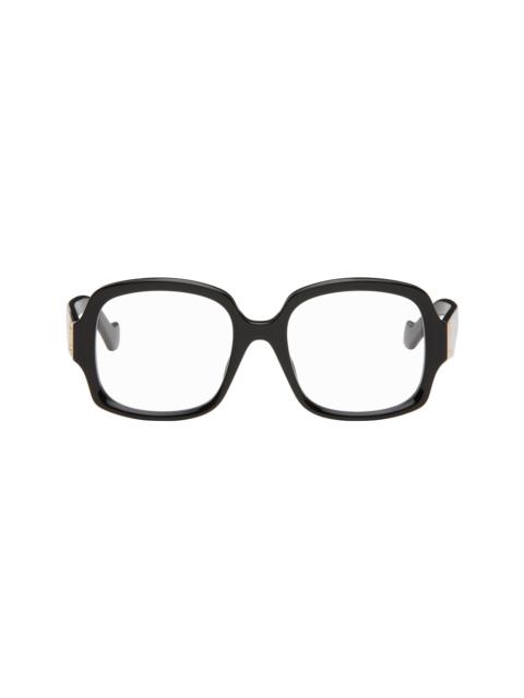 Loewe Black Anagram Square Glasses