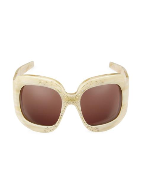 GUCCI 48MM Square Sunglasses