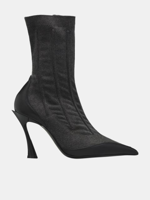 MUGLER Denim Boots