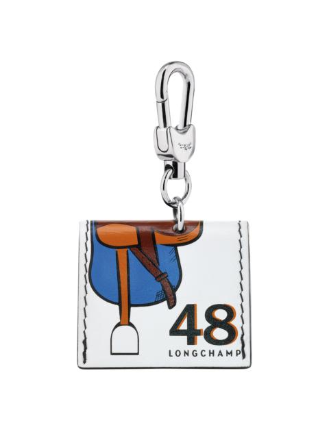 Longchamp Fall/Winter 2023 Collection Key rings Mahogany - Leather