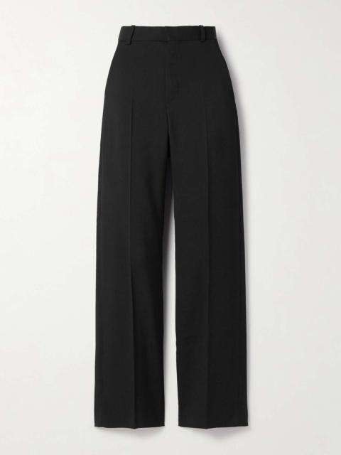 WARDROBE.NYC Wool-twill straight-leg pants