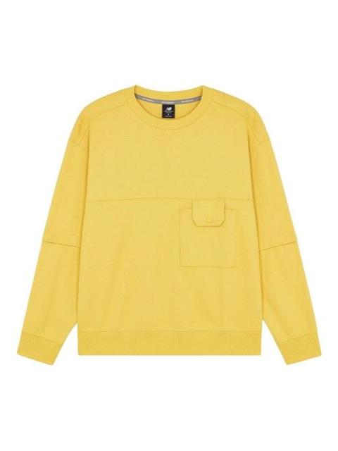 New Balance New Balance Pocket Sweatshirt 'Yellow' AMT21369-HCM