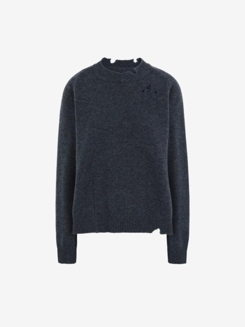 Maison Margiela Destroyed wool sweater