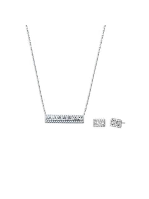 MICHAEL KORS rectangular jewellery set