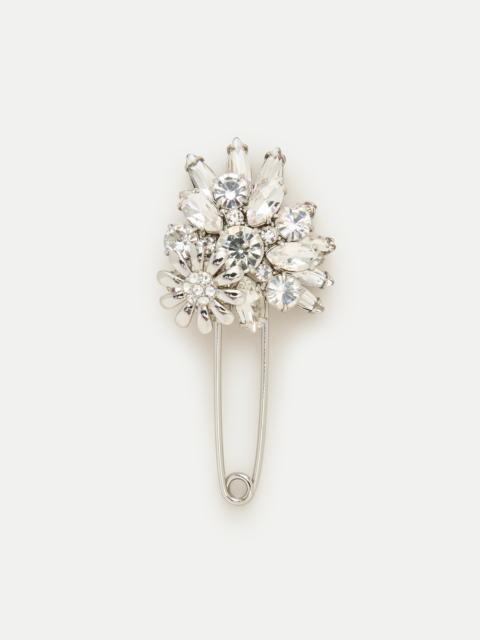 J.CREW Crystal bouquet brooch