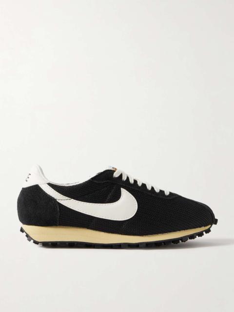 Nike LD-1000 leather and suede-trimmed mesh sneakers