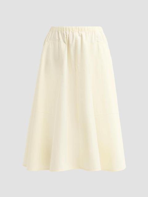 Vince Women's Pocket Full Cotton Midi-Skirt - Sun Petal
