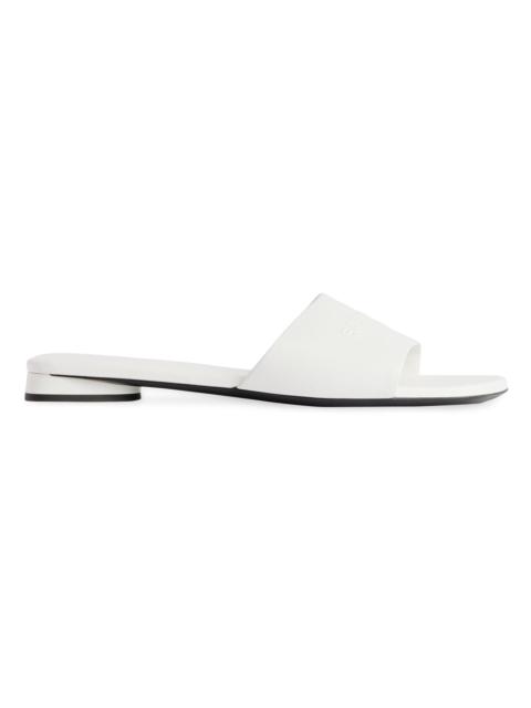 BALENCIAGA Women's Duty Free Flat Sandals - White