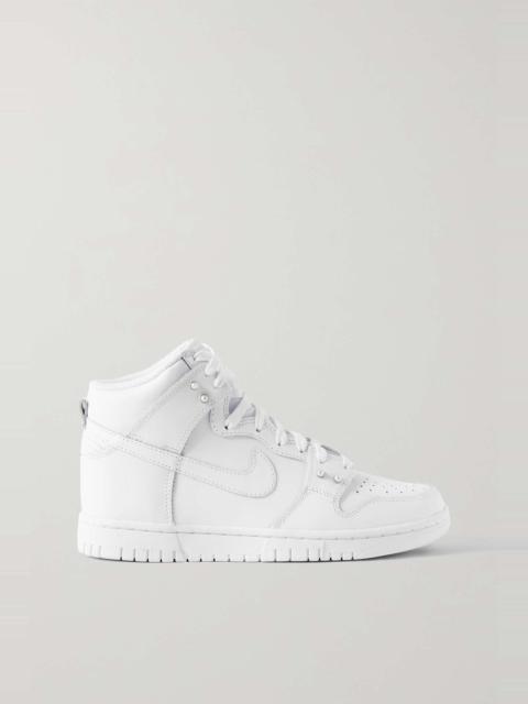 Nike Dunk High leather sneakers
