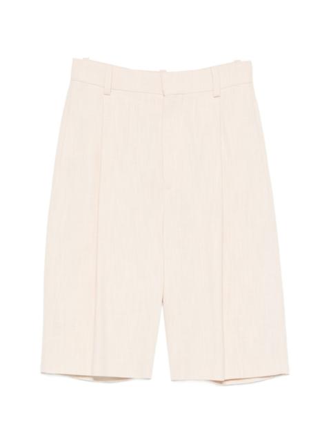 WARDROBE.NYC pleated tailored shorts