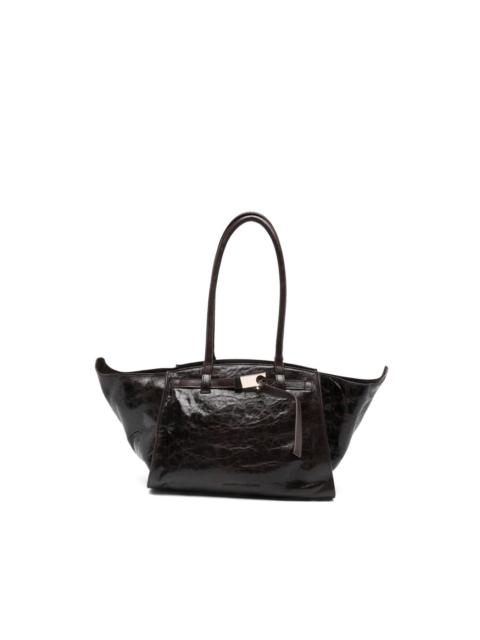 BENEDETTA BRUZZICHES large Mame leather tote bag