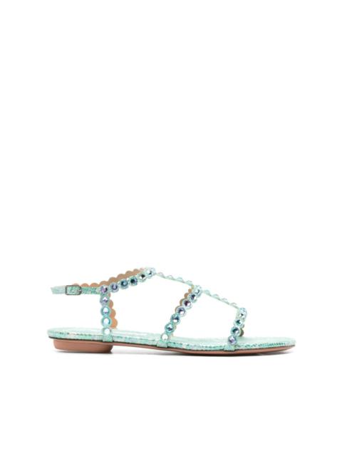 Tequila flat leather sandals