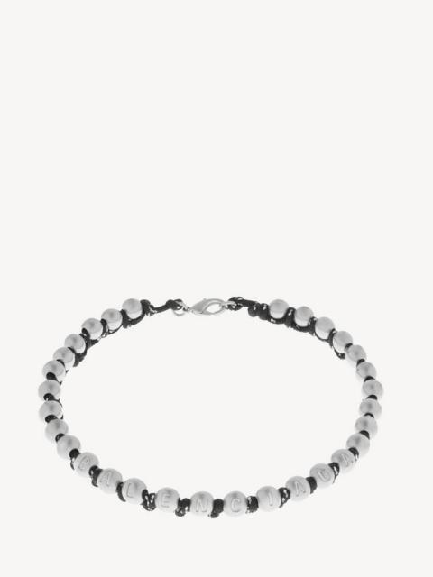 BALENCIAGA 은에 있는 Malibu 공 Choker