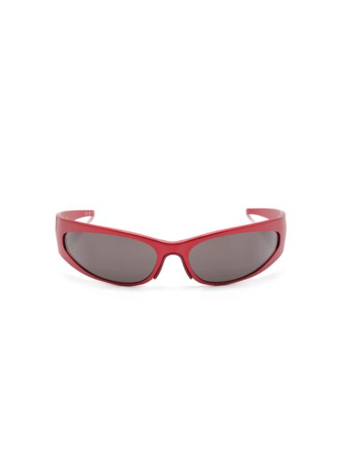 BALENCIAGA Reverse Xpander 2.0 rectangle-frame sunglasses