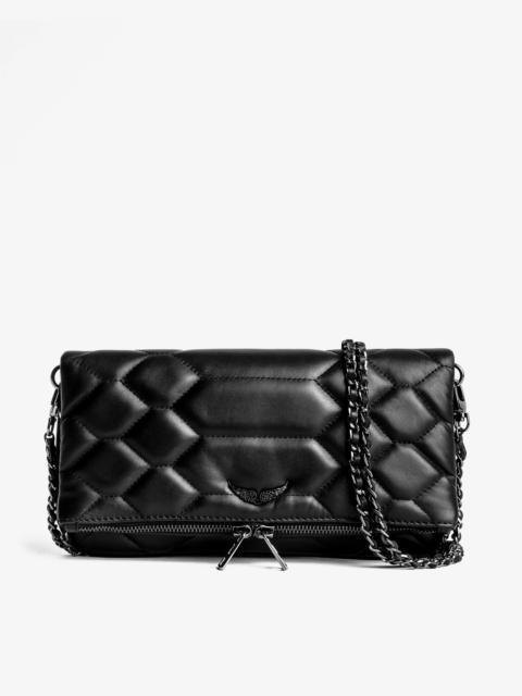 Zadig & Voltaire Rock Mat XL Scale Clutch