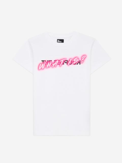 The Kooples WHAT IS NEON WHITE T-SHIRT