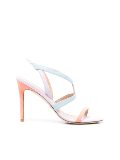 Stuart Weitzman Soiree colour-block suede sandals