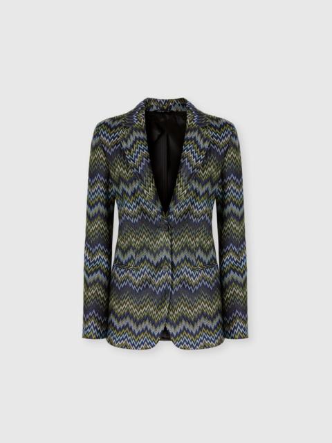 Missoni Viscose blazer with snake motif