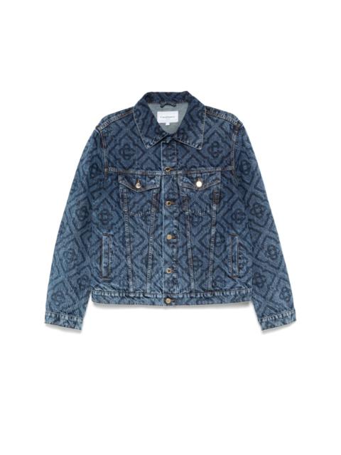 Laser Monogram denim jacket