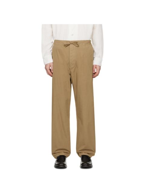 rag & bone Tan Bradford Trousers