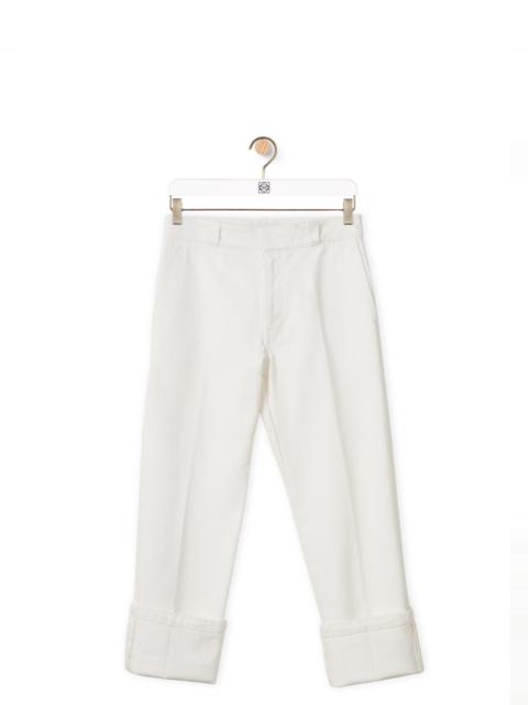 Loewe Drill pants in cotton
