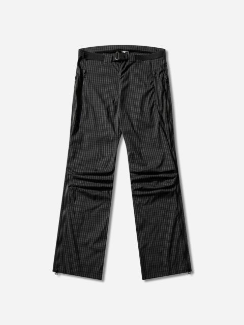 GR10K Men's Check Arc Pants Dark Navy