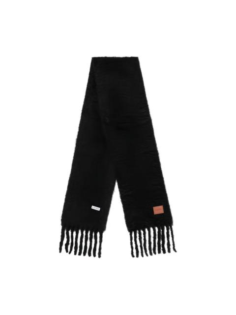 Loewe brushed-finish scarf