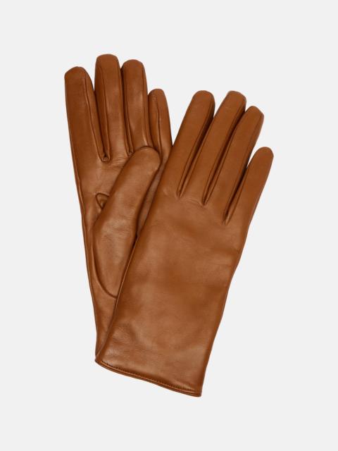 NOUR HAMMOUR Leather gloves