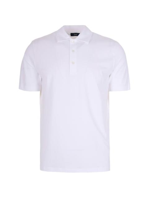 Herno short-sleeve polo shirt