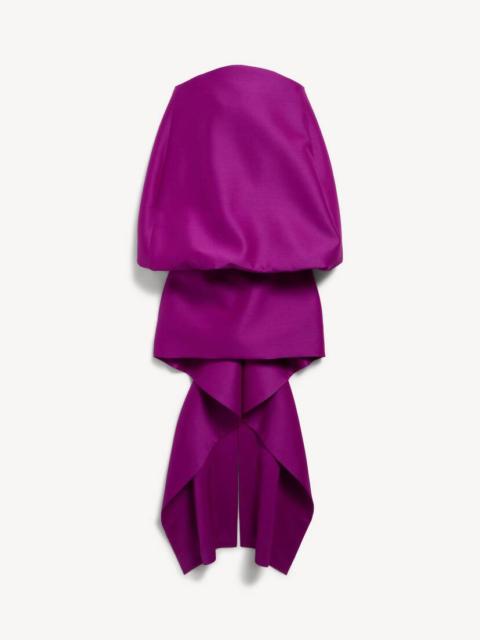 BALENCIAGA Women's Off-shoulder Dress in Violet