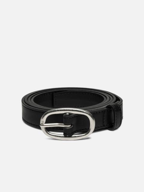 YOKE OVAL LEATHER BELT