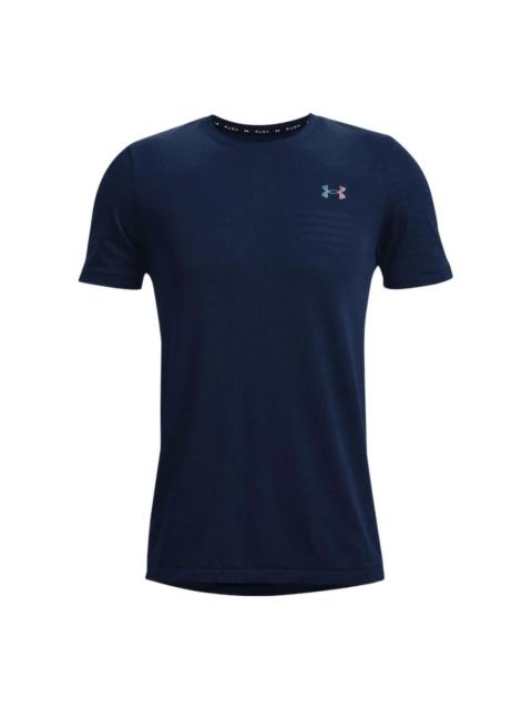 Under Armour Under Armour Seamless GeoSport T-shirt 'College Blue' 1370441-408