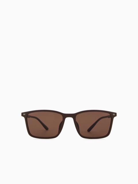 Men’s rectangular sunglasses