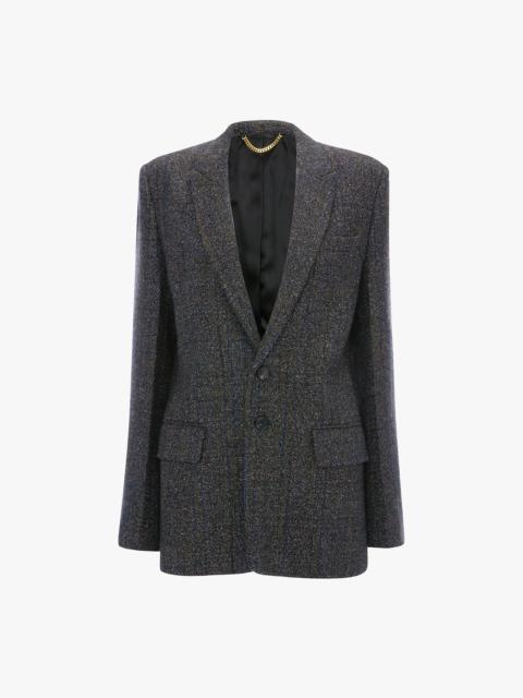 Victoria Beckham Tailored Jacket In Ore Melange