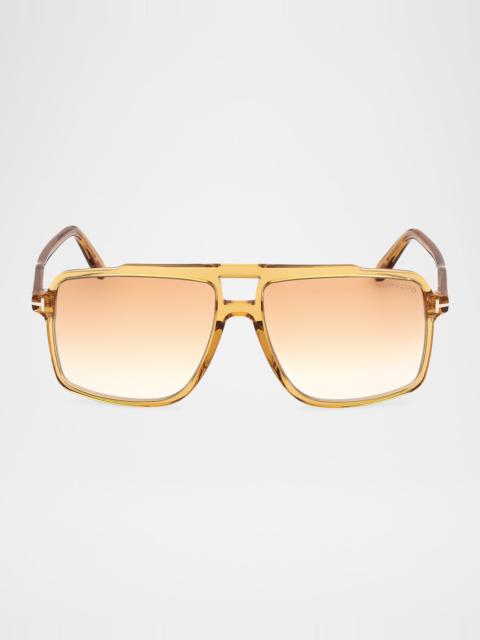 TOM FORD Kemp Aviator Sunglasses