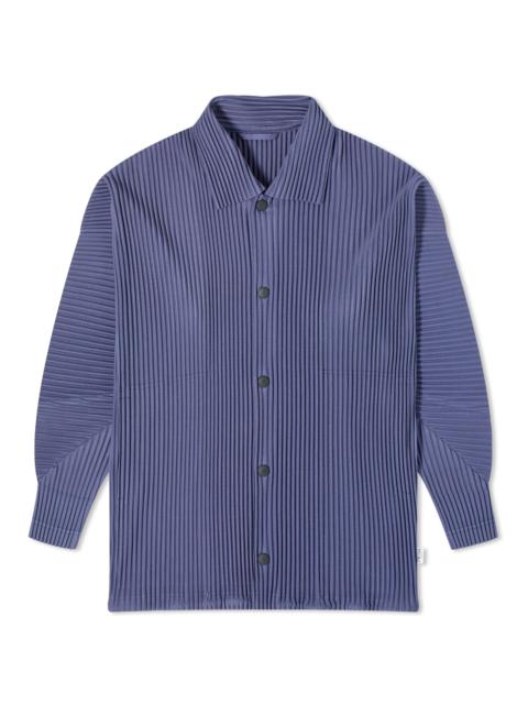 Homme Plissé Issey Miyake Pleated Shirt Jacket