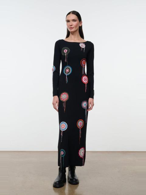 STAUD STAUD RIMINI DRESS BLACK