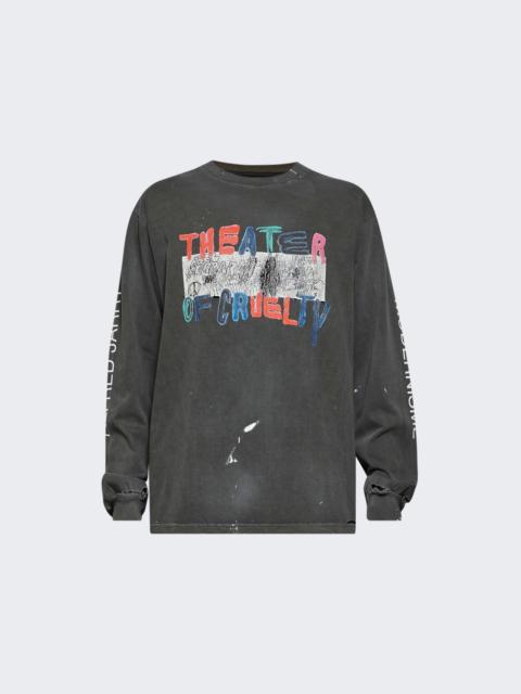 Paly Theater Of Cruelty Long Sleeve Tee Black