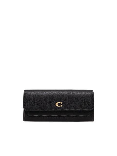COACH leather wallet