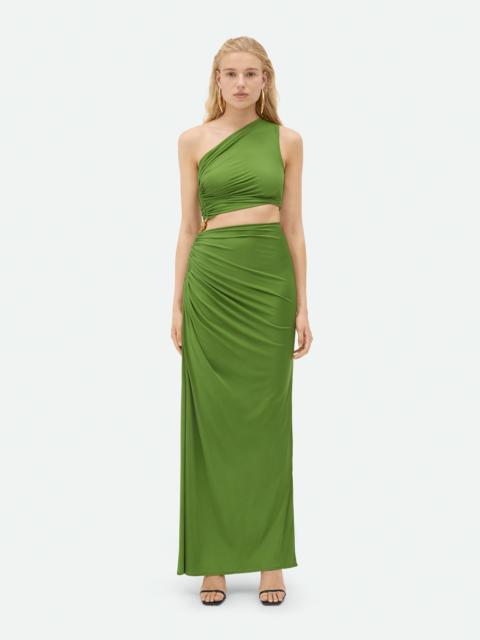 Bottega Veneta Viscose Jersey Dress With Knot