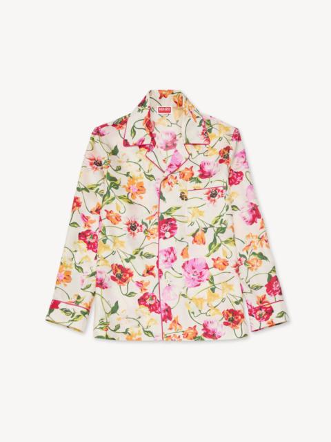 KENZO 'KENZO Wildflower' pyjama shirt in silk