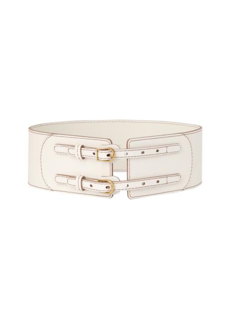 Zimmermann DOUBLE BUCKLE BELT 80