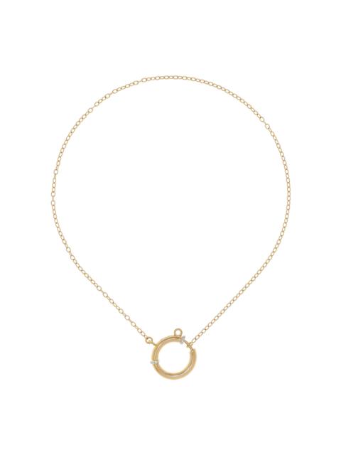Yvonne Léon 18K Yellow Gold Diamond Necklace gold