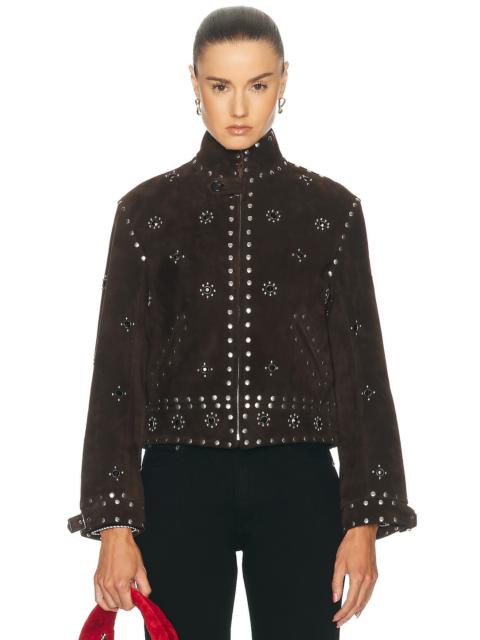 BODE Studded Howard Suede Jacket