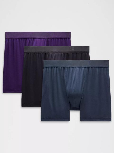 lululemon Always In Motion Mesh Boxer 5" *3 Pack