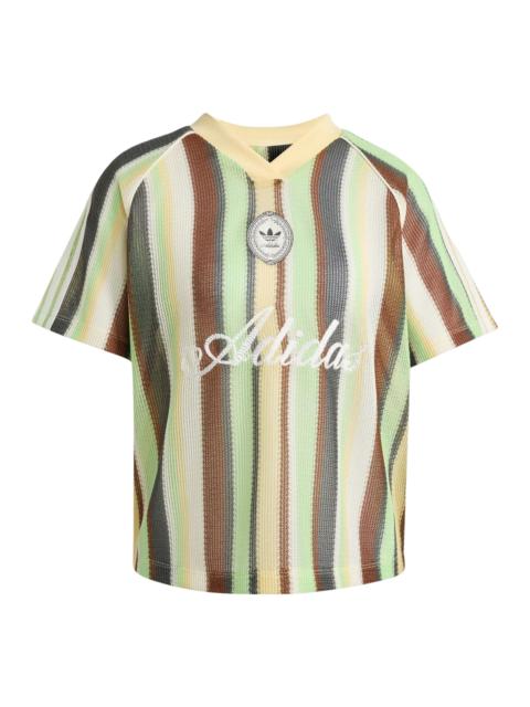 adidas (WMNS) adidas Summer Glow Knitted Oversized Jersey Asia Sizing 'Easy Yellow' KY3162