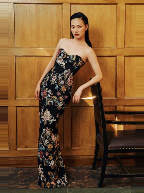 SAU LEE MAREN BROCADE GOWN