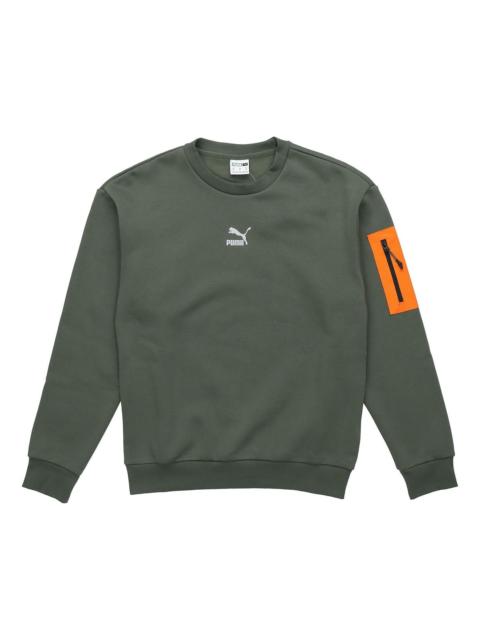 PUMA PUMA Interstellar Padded Gilet Sweatshirt Dark Green 530291-64