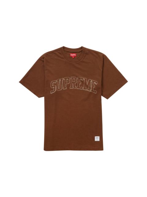 トップス Supreme Small Box Tee Brown Bandana Supreme Supreme Small Box Tee Brown Bandana - SS21KN3 BROWN